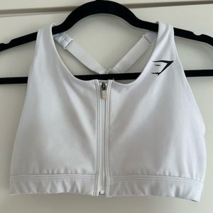 Gymshark Zip Up Sports Bra